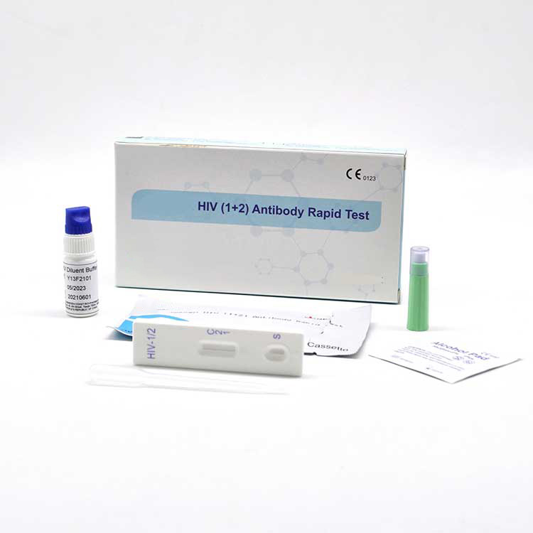 Ce0123 Approved Blood 1+2 Home Use Hiv Aids Samotestovací proužky