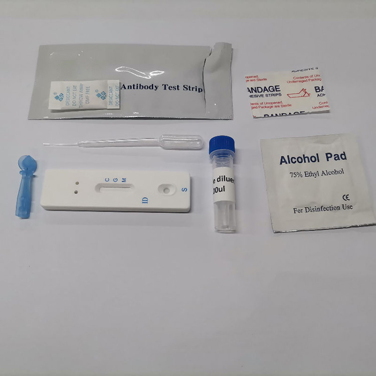 Souprava koloidních protilátek proti Covid-2019 Igm Igg Rapid Antigen Test Kit